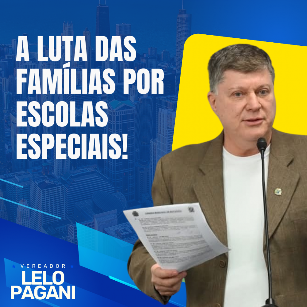 Notícias Vereador Lelo Pagani