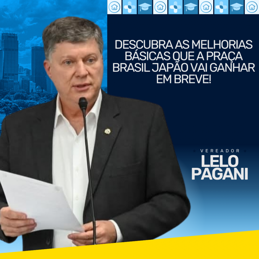 Notícias Vereador Lelo Pagani