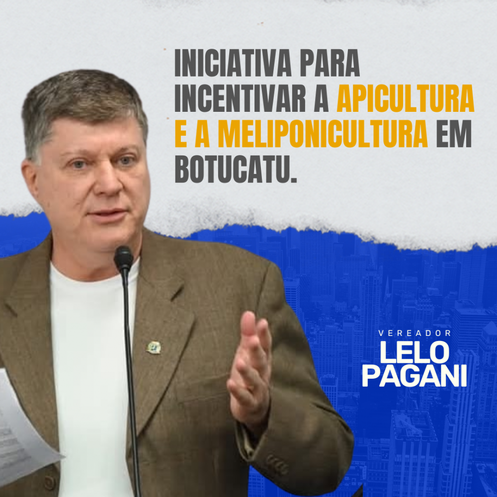 Notícias Vereador Lelo Pagani