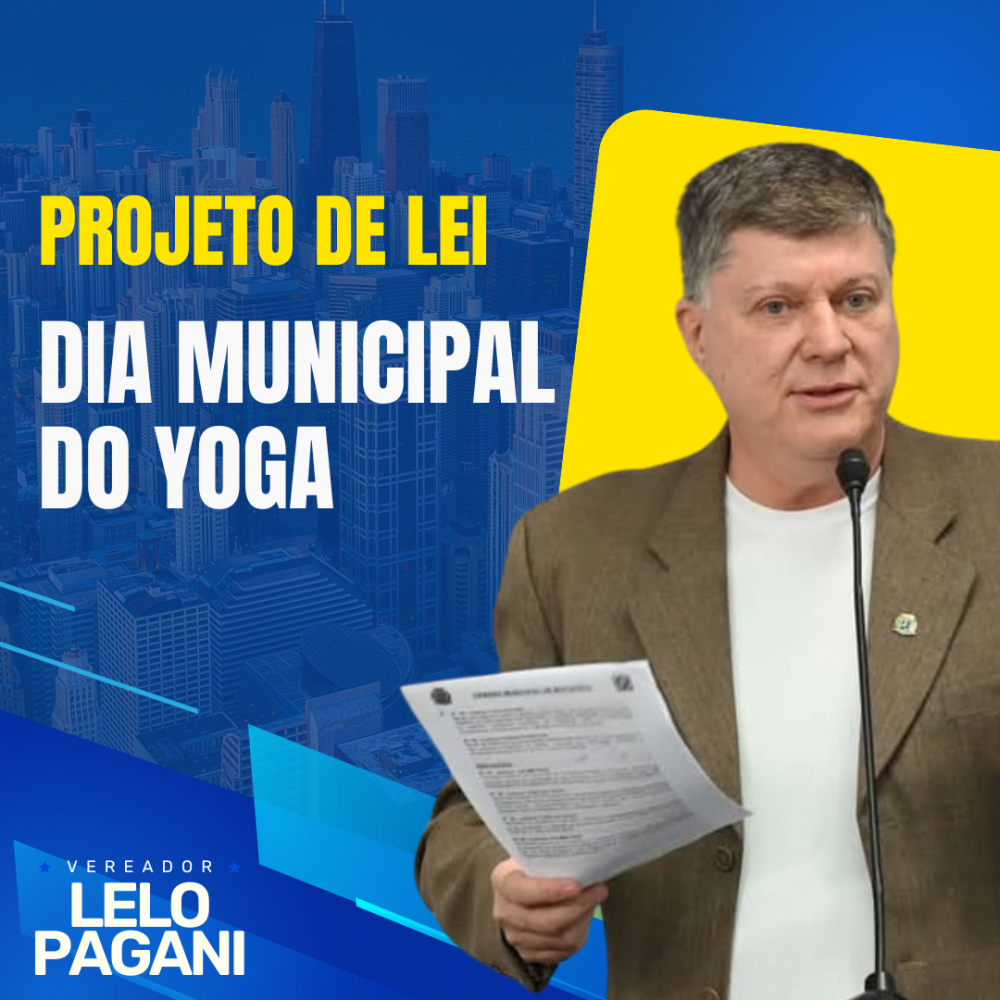 Notícias Vereador Lelo Pagani