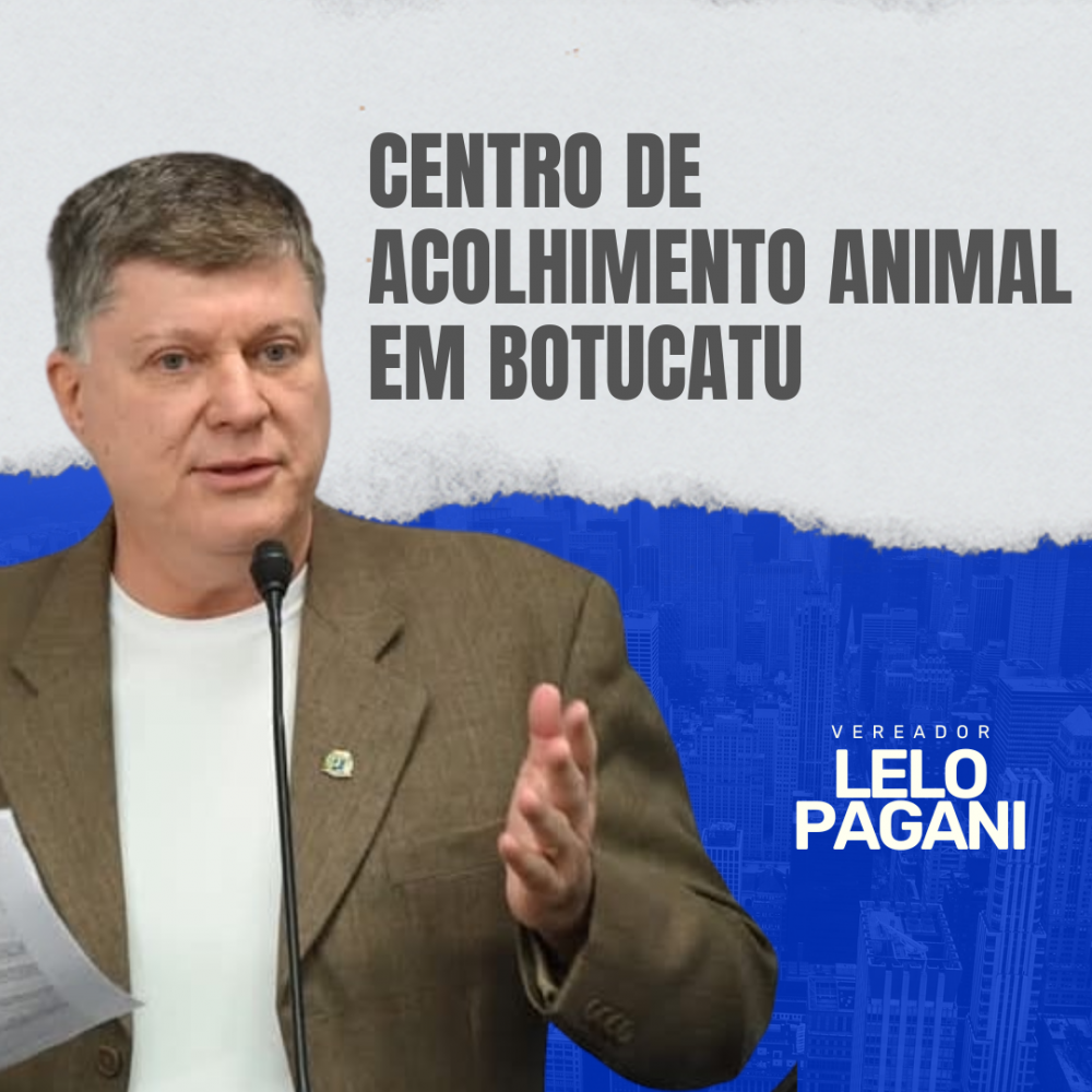 Notícias Vereador Lelo Pagani