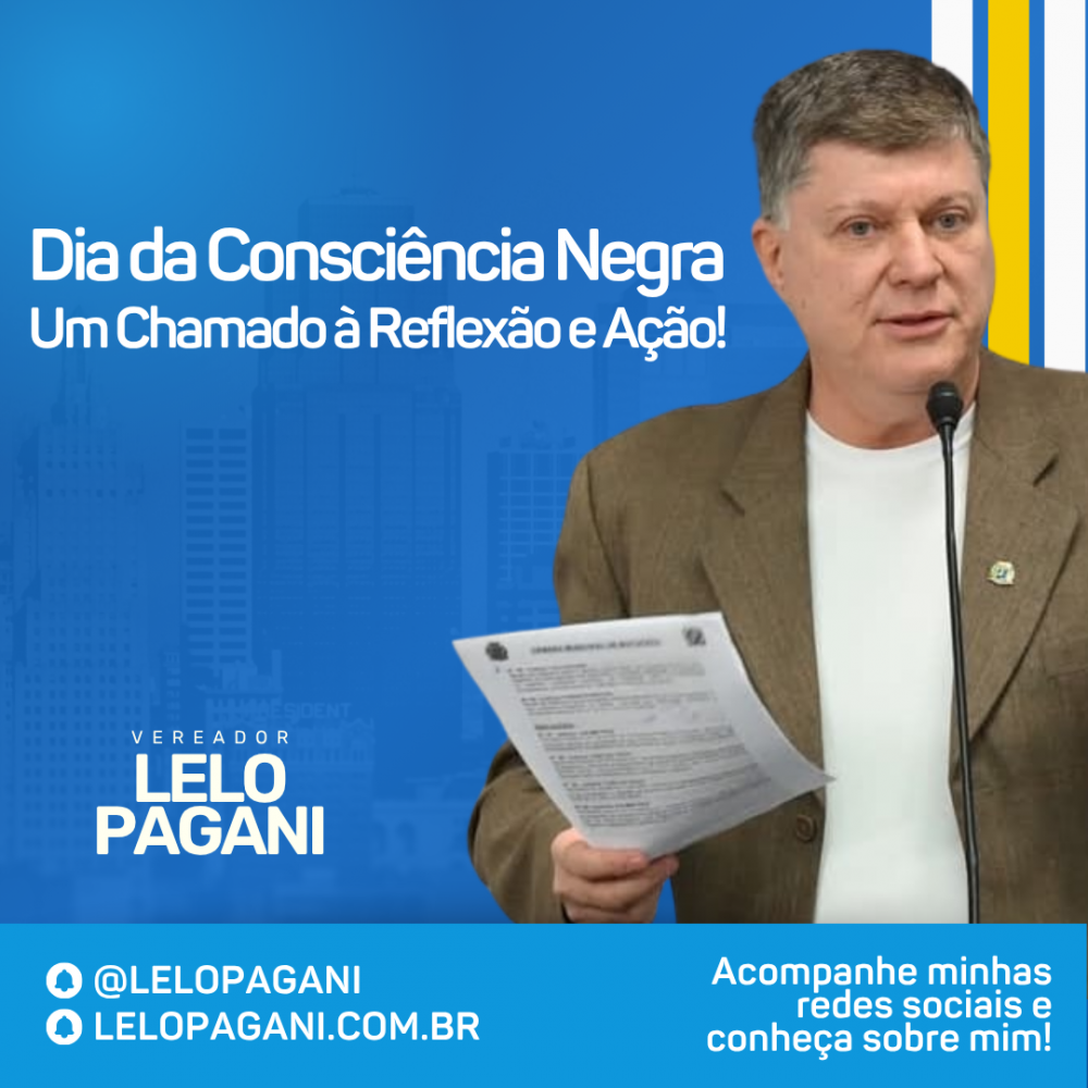 Notícias Vereador Lelo Pagani